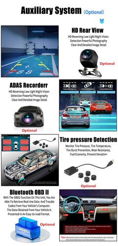 9'' Android 13 Stereo Radio GPS Navigation For Kia Cerato / K3 / Forte 2014-2018 - Bild 19 von 23