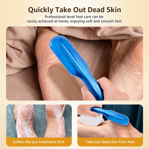 2 Pcs Nano Glass Foot File Reusable Foot Callus Remover for Gentle Removal AU`- - Picture 4 of 11