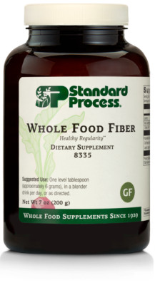 Standard Process Whole Food Fiber Bowel, Digestion and Digestive Health, 7 Ounce