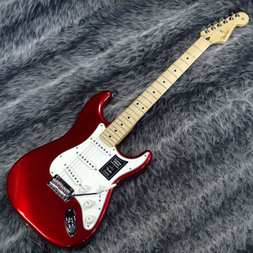 Fender Player Stratocaster Süßigkeit Apfel rot Ahorn Griffbrett Nr.YG1436 - Bild 1 von 9