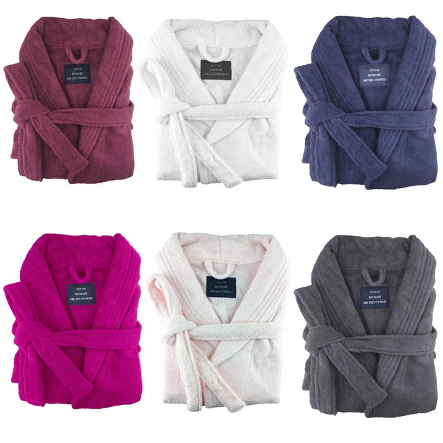 mens terry towelling bath robe