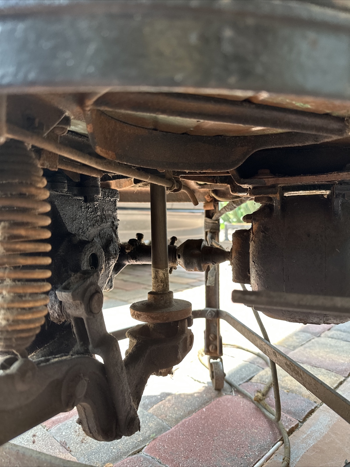 Antique Easy copper drum washing machine 1912. Syracuse Washing