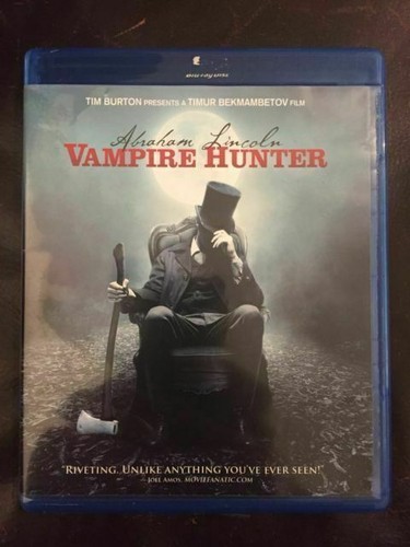 Abraham Lincoln: Vampire Hunter Blu-ray (2012) Like New - Picture 1 of 1