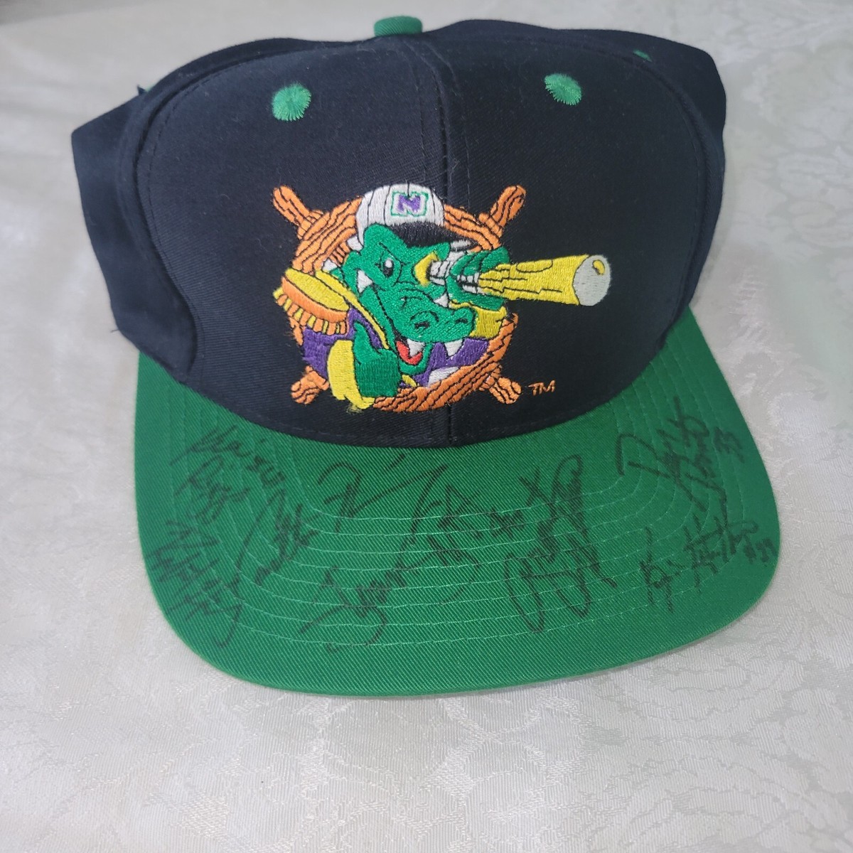 Vtg Norwich Connecticut Navigators Hat Snapback Cap Minor League