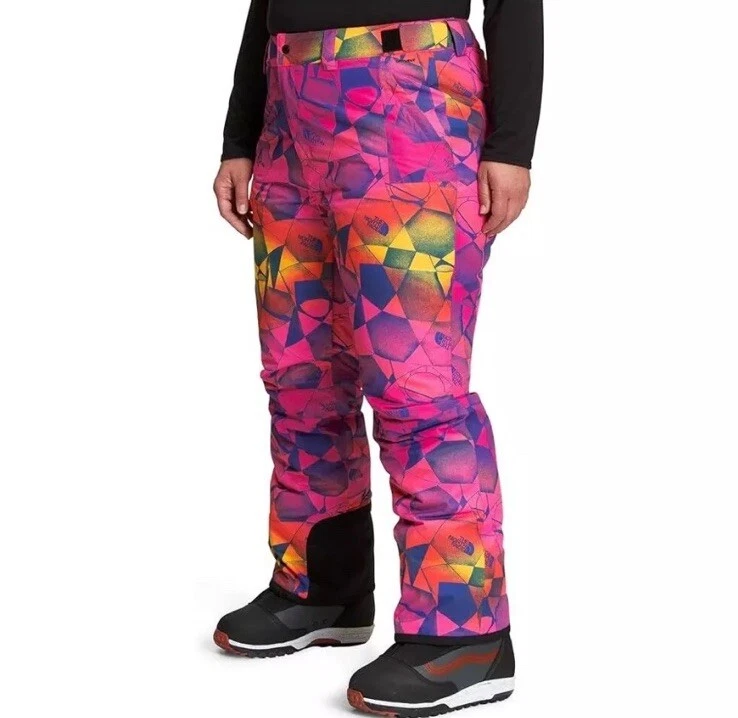 NWT The North Face Women's 3X Plus Size Freedom Insulated Multicolor Pink Pant