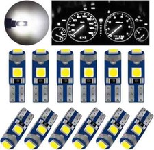 T5 LED Bulbs 12V Replacement for Auto Gauge Cluster Dashboard Light - White
