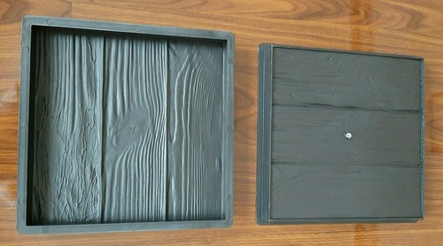 Set of 2 Concrete Paving Slab Moulds Patio Driveway Pathway Maker Garden Tiles - Picture 4 of 17