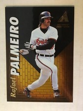 1995 Pinnacle Zenith #82 Orioles Rafael Palmeiro Baseball Card 