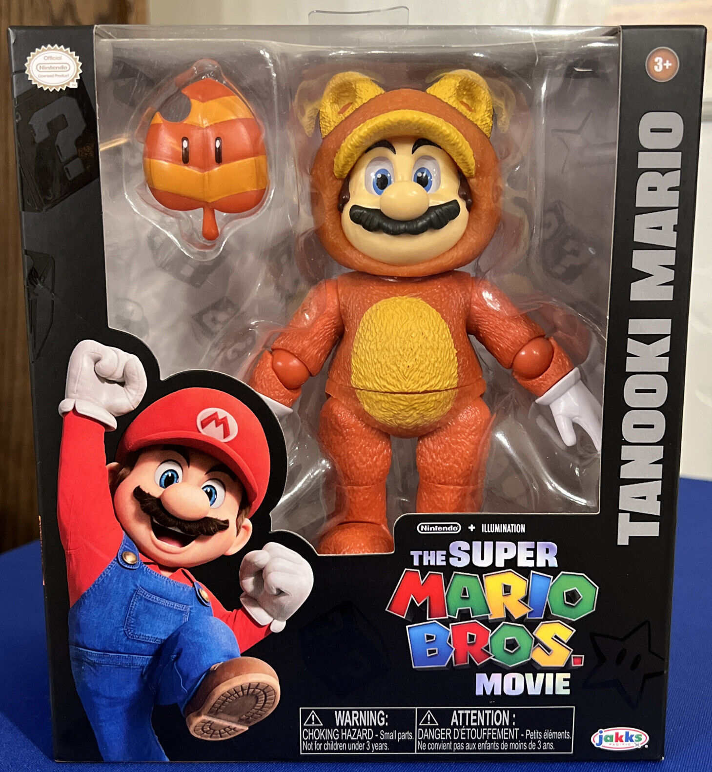 Nintendo The Super Mario Bros. Movie Tanooki Mario Action Figure : Target