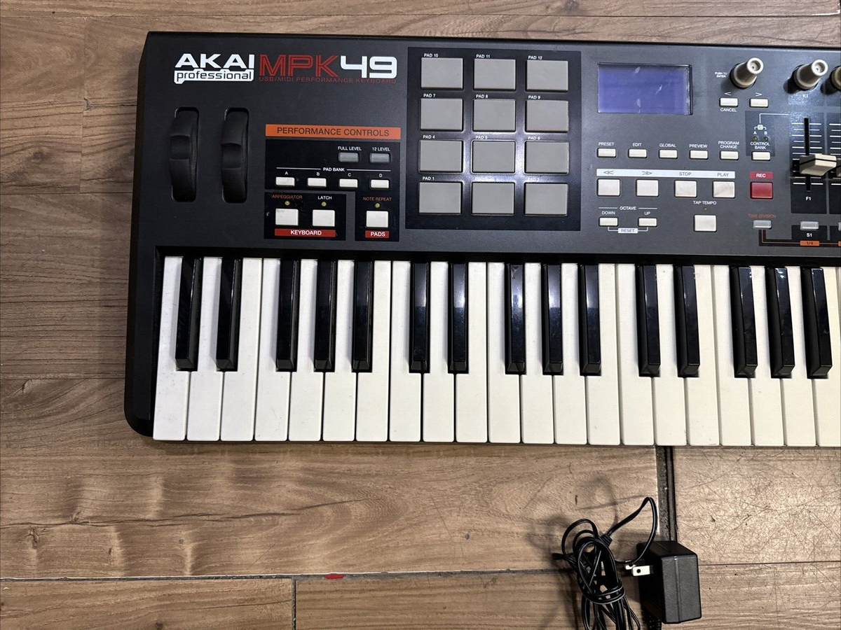 AKAI MPK49 MIDIキーボード USBケーブル＆箱付 動作確認済 Akai MPK49 USB Keyboard MIDI Controller | eBay