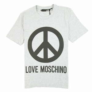 grey moschino shirt