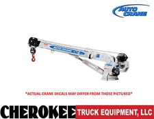 Auto Crane 492000001, HC-6 Hydraulic Crane, 6,000 lbs., Hardwired, 370° Rotation