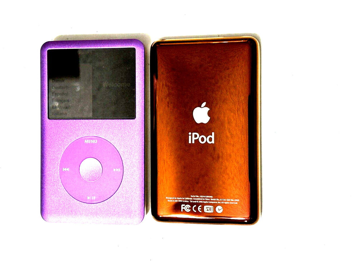 Apple iPod classic 6th Generation 80GB Purple Pink Red Back | eBay