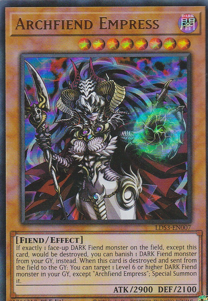 yugioh archfiend cards Shadowknight [SGX3-ENE06] Common  Anubis Games and Hobby The Ultra Rare Archfiend Commander will power up your deck YU-GI-OH! - Archfiend Heiress (JOTL-EN029)