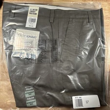 Dockers Men's Easy Khaki Straight Fit Pants Dark Pebble Brown 34x29 New