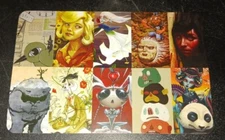 BATTLE ROYAL lowbrow art  exhibition invitation promo postcard card SF CA