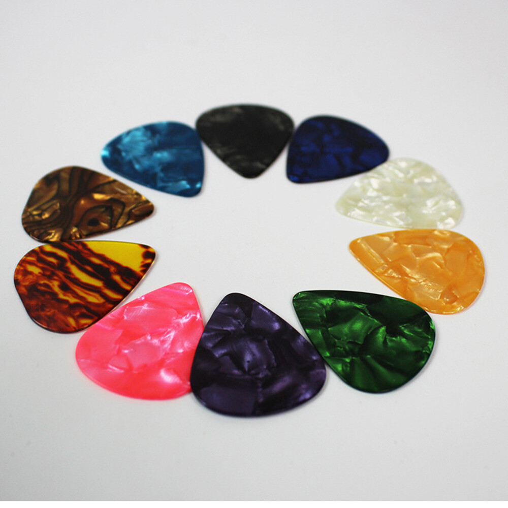 Colorful Assorted Guitar Picks Variety Pack for Electric & Acoustic