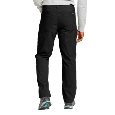 EDDIE BAUER MEN TECH FLEECE LINED 2 WAY STRETCH UPF 50+ PANTS(BLACK 40WX30L) NEW