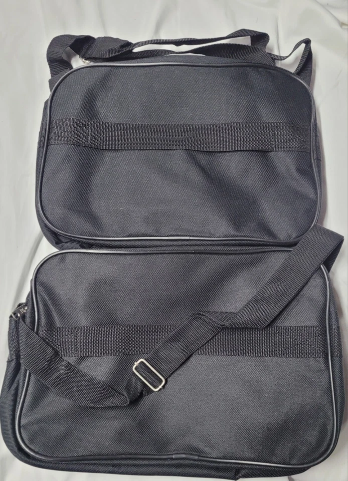 AMERICAN TOURISTER 2 Pack UNDERSEAT Travel BAG 16 x 8 x 10 Multi-Pocket Strap  - Image 2 of 3