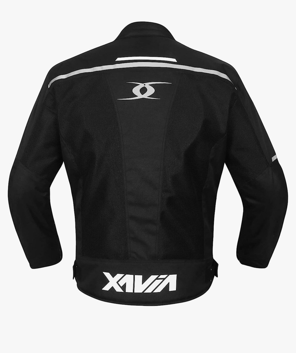 XAVIA AIRMESH Veste De Moto Homme/Unisexe – Veste D'Été En
