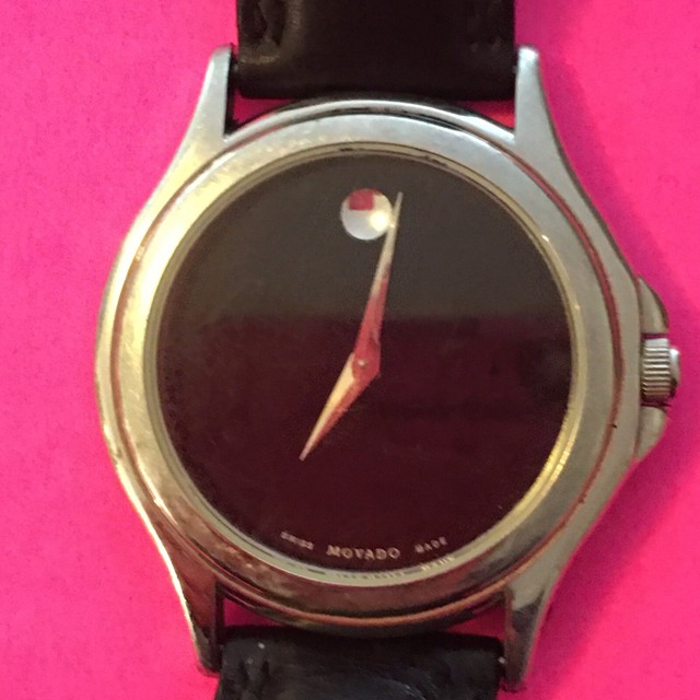 Movado 87 E4-0884 Stainless Steel Wrist 