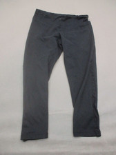 ZELLA Size S Womens Black Stretch Pull On Athletic Workout Cropped Leggings 228