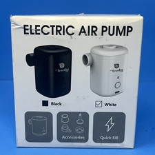 Portable Electric Air Pump For Inflatables Air Mattress Bed Boat Rechargeable