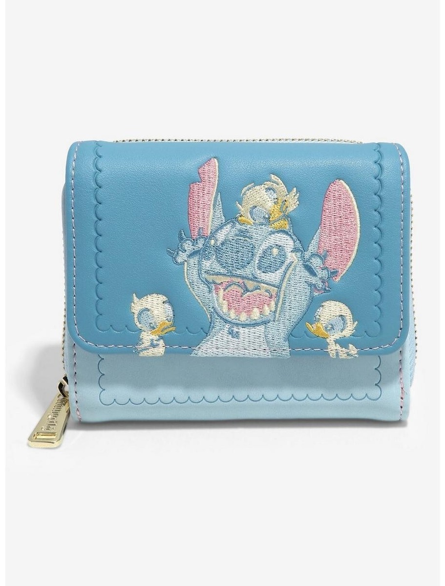 NWT Loungefly Lilo & Stitch Ducklings Buckle Mini Backpack & Wallet Set Loungefly Lilo & Stitch Ducklings Buckle Mini Backpack  main image 2