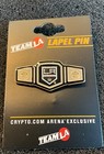 Los Angeles Kings Champions Belt Collector Pin Crypto.com Arena Exclusive