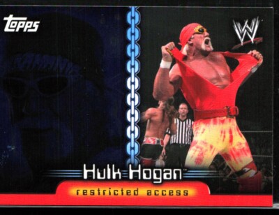 2006 WWE Topps Restricted Access Hulk Hogan #C12