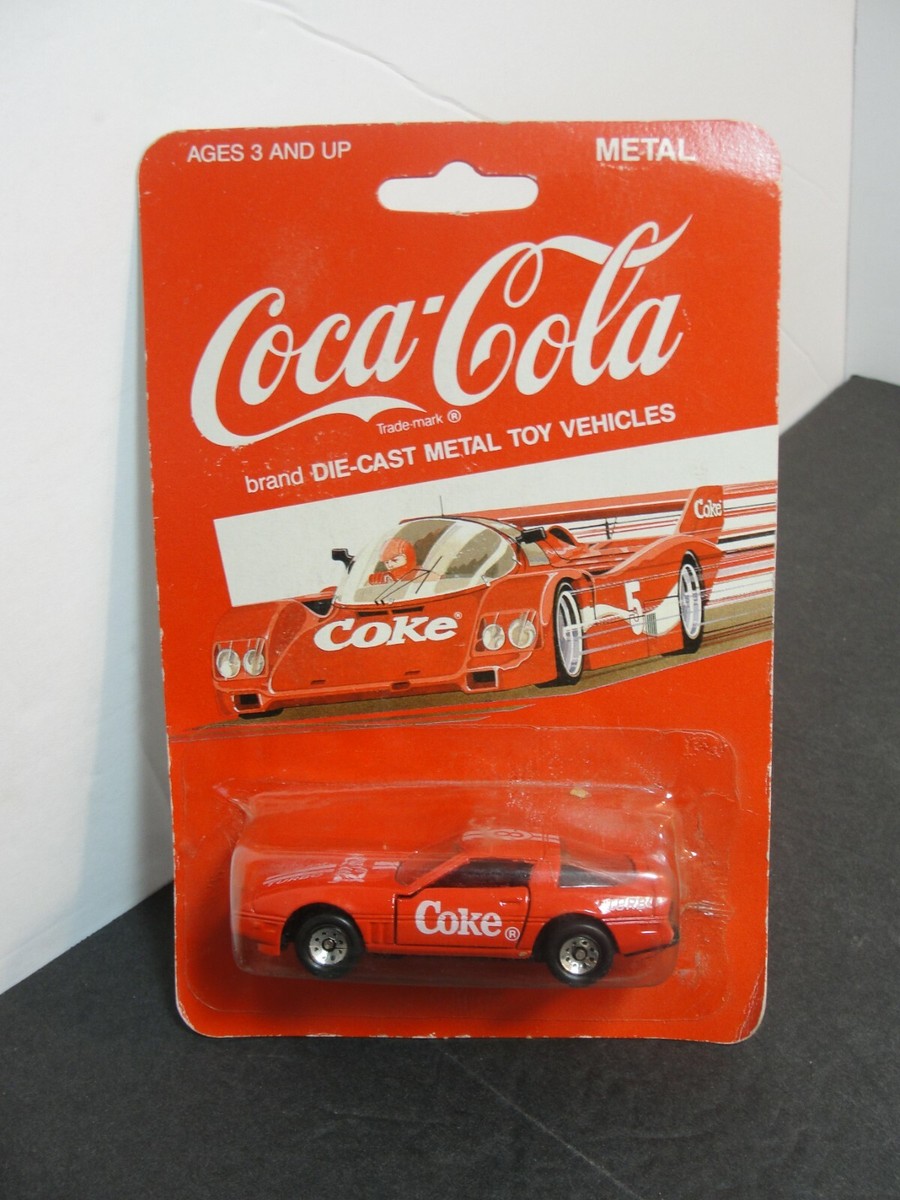 Still Sealed 1979 Coca-Cola Metal Toy Vehicle Red Turbo Car