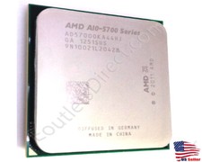 AMD A10-5700 CPU Processor AD57000KA44HJ 3.4GHz Quad-Core Socket FM2 Processor