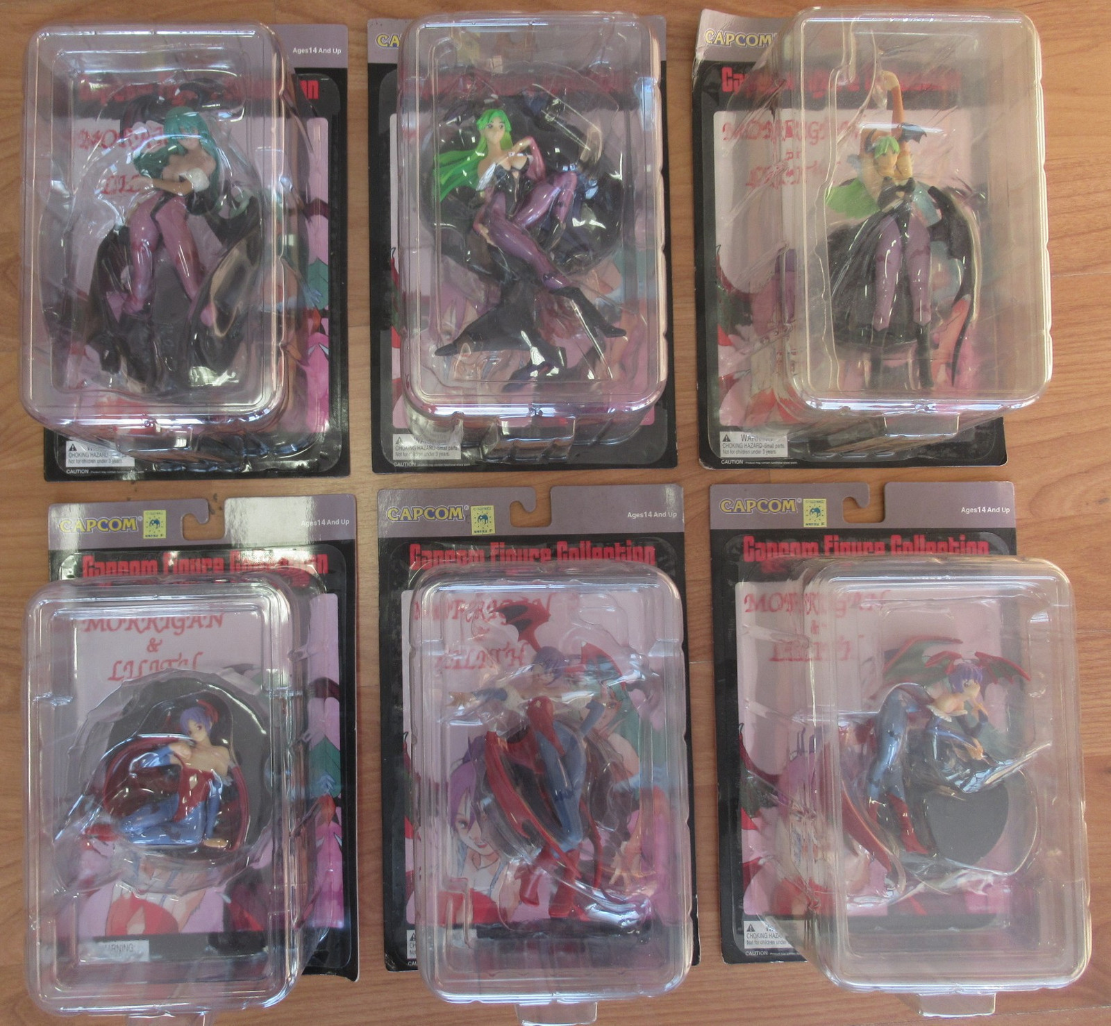 Action Figure DARKSTALKER Morrigan Lilith 10Cm Capcom Figure Collection