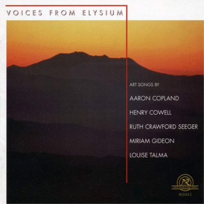 Aaron Copland Voices from Elysium (CD) Album