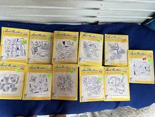 Aunt Martha's Lot of 11 Assorted Vintage Hot Iron Transfers Sealed
