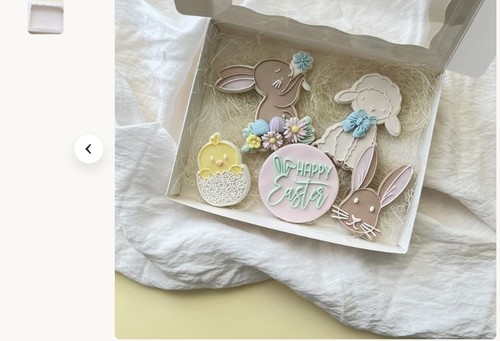 ite cookie box, patisserie gift bo 20 x 15 x 3 cm