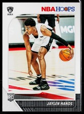 Jaylen Hands 2019-20 Hoops #242 Rookie Brooklyn Nets