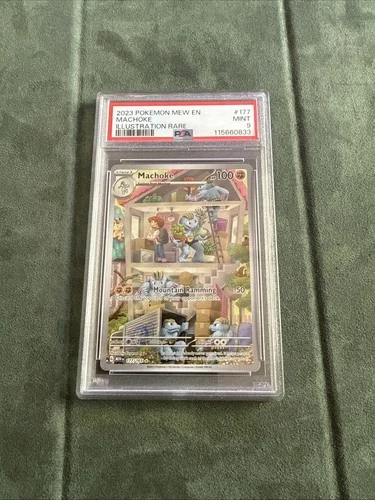 Machoke 177/165 Sv: Scarlet & Violet 151 Holo PSA 9