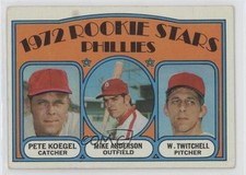 1972 Topps 1972 Rookie Stars Pete Koegel Mike Anderson Wayne Twitchell #14 uk2