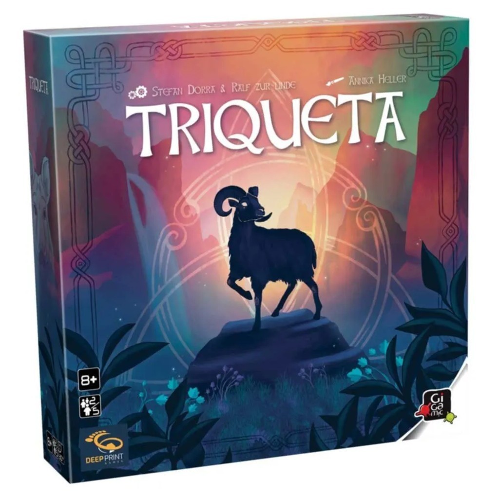 Jeu de société Triqueta pour stimuler la réflexion et la mémoire des enfants