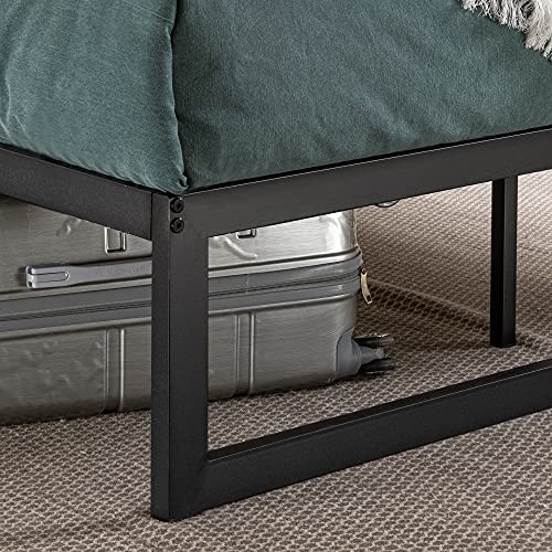 ZINUS ABEL METAL PLATFORM BED FRAME MATTRESS FOUNDATION FULL OLB-QLSP-14F