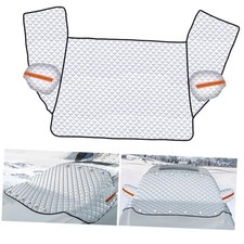 Windshield Cover for Ice and Snow, 4-Layer Waterproof Sun Shade Sunshade ZF