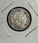 1893-S Barber Liberty Head Silver Dime. EF+ Almost Uncirculated.
