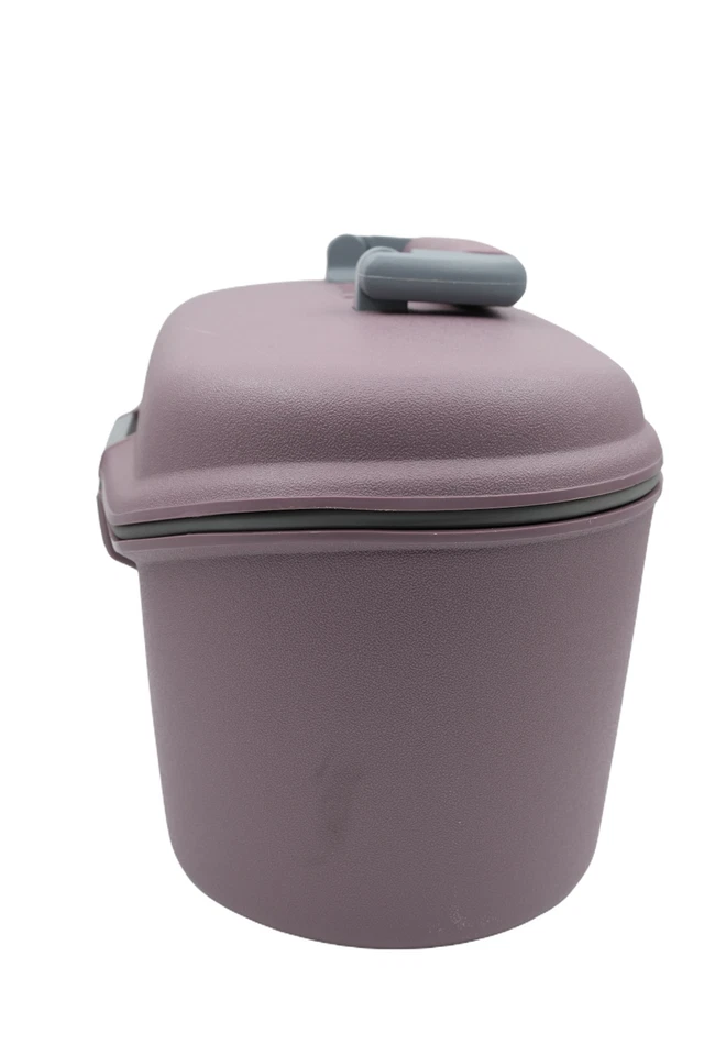 Vintage Samsonite Oyster SE Beauty Case Rose Hard Shell Makeup Train Box NOS - Image 3 of 4