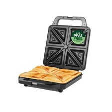 Salter Sandwich Toaster, Non-Stick 4 Slice Cool Touch Easy Clean Temp Control