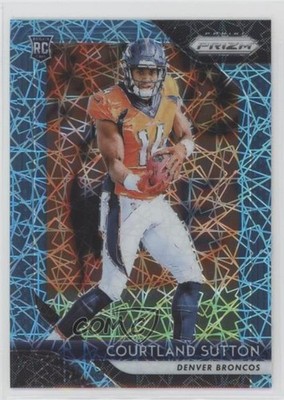 2018 Panini Prizm Rookie Lazer Prizm Courtland Sutton #215 00d2
