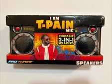 2011 I Am T-Pain Mic Portable 2-in-1 Speakers...