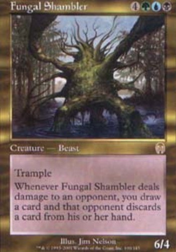 MTG - Fungal Shambler - Apocalypse - NM, English Magic FLAT RATE SHIP