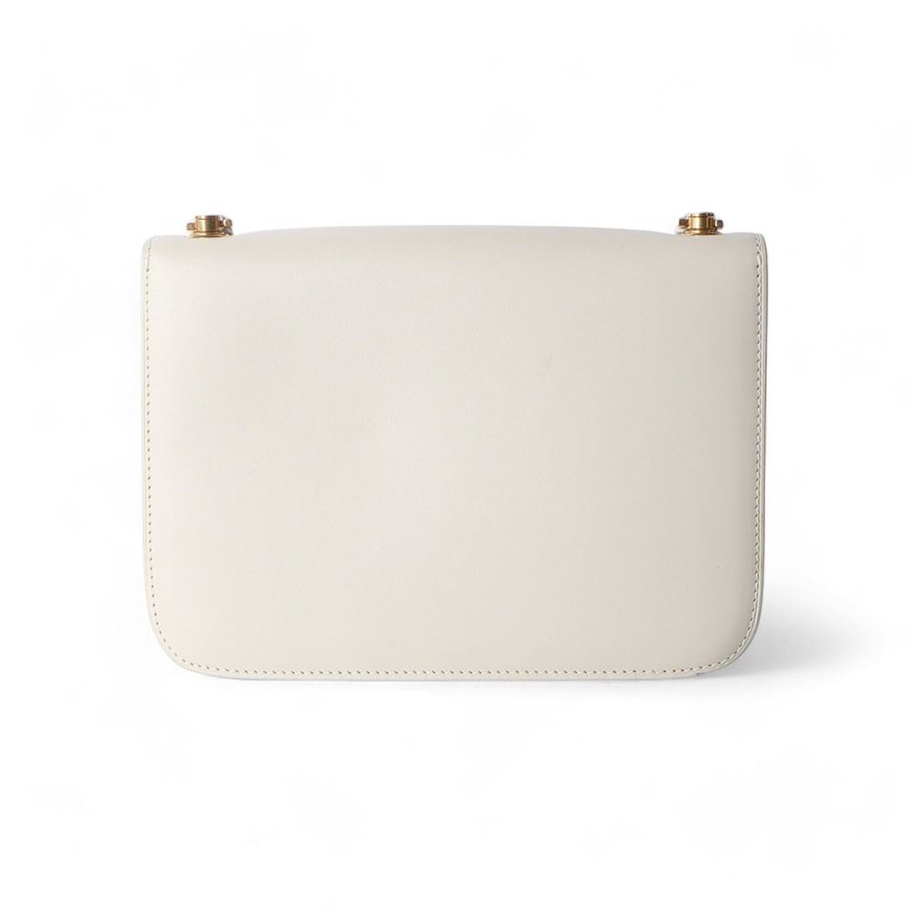 Borsa a tracolla Saint Laurent vintage bianca cassetta 633214 32386 1 77315163