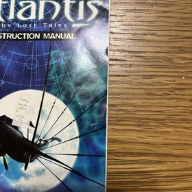 RARE Atlantis The Lost Tales - Sega Saturn Boxed With Manuals VGC